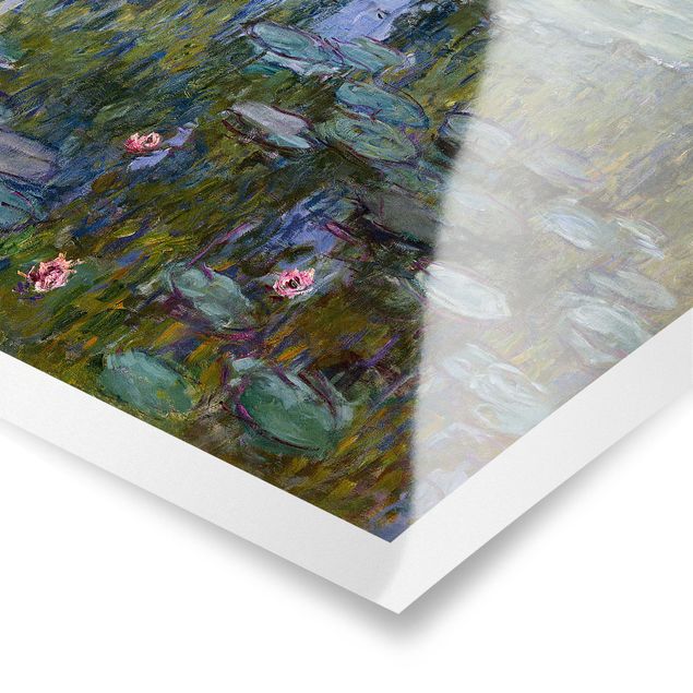 Posters blommor  Claude Monet - Water Lilies (Nympheas)