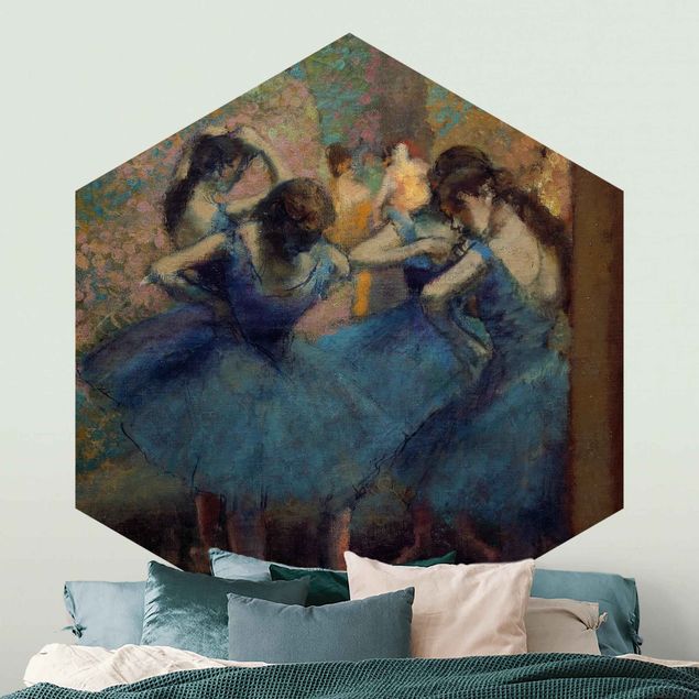 Konststilar Impressionism Edgar Degas - Blue Dancers