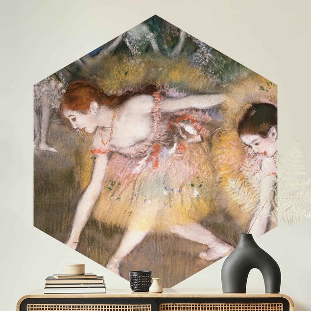 Konststilar Impressionism Edgar Degas - Bowing Ballerinas