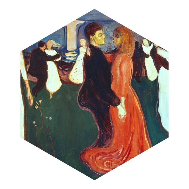 Tapeter modernt Edvard Munch - The Dance Of Life