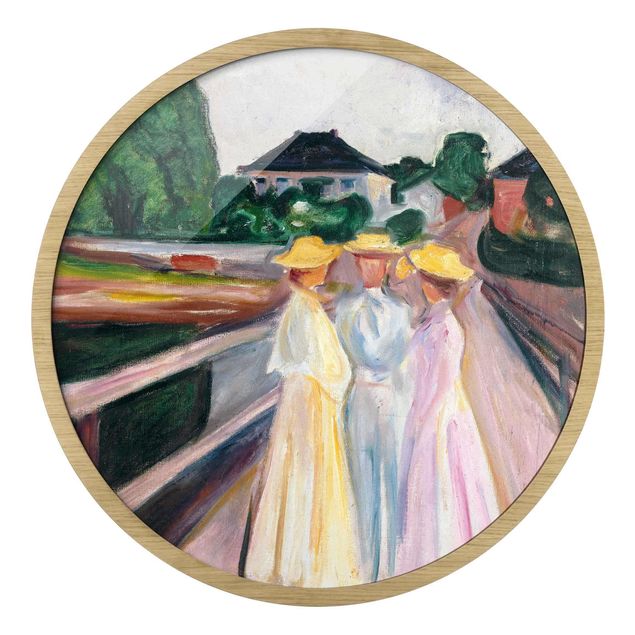 Konststilar Edvard Munch - Three Girls