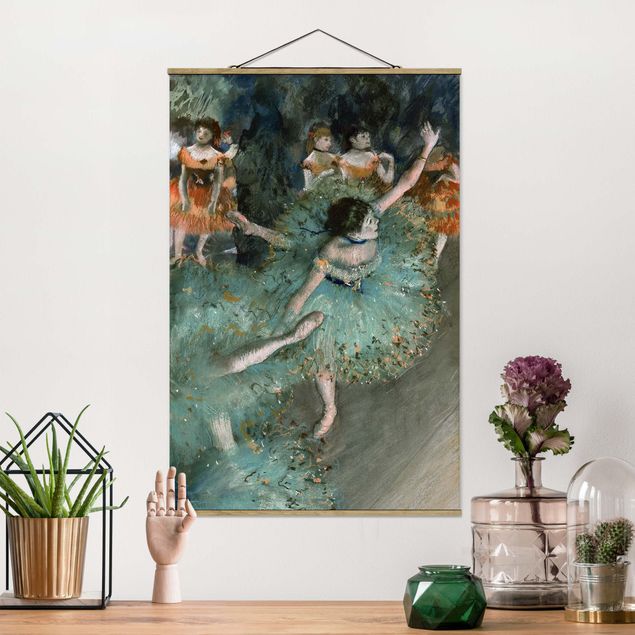 Tavlor ballerina Edgar Degas - Dancers in Green