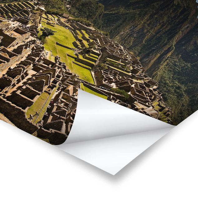 Posters landskap Machu Picchu