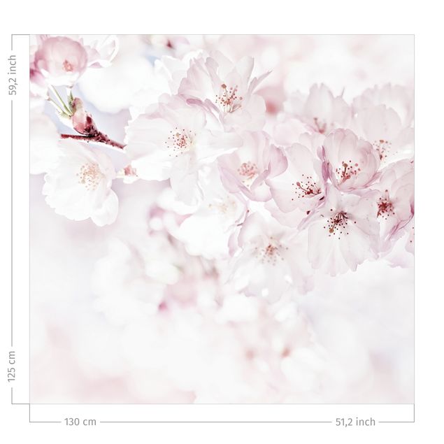Lantlig gardin A Touch Of Cherry Blossoms