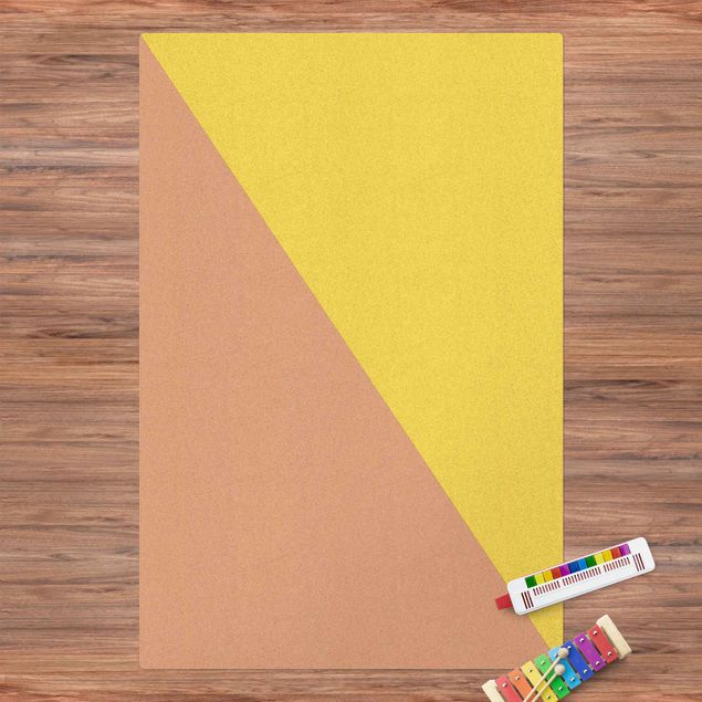modern matta Simple Triangle In Yellow