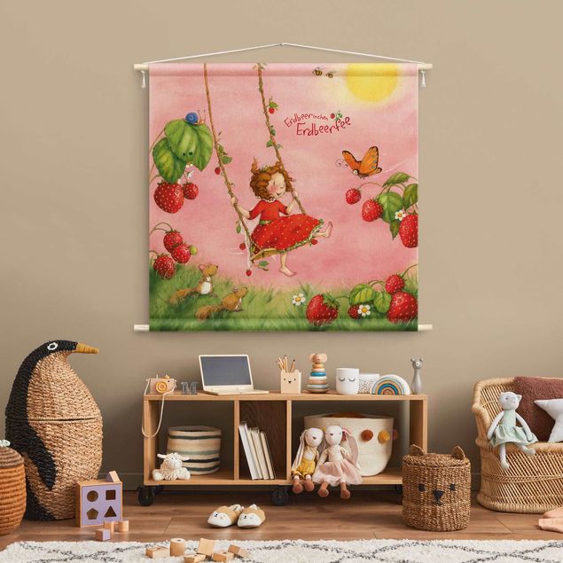Inredning av barnrum The Strawberry Fairy - Tree Swing