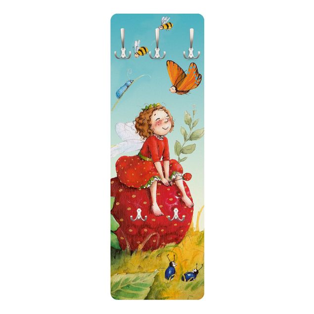 Klädhängare vägg Little Strawberry Strawberry Fairy - Enchanting