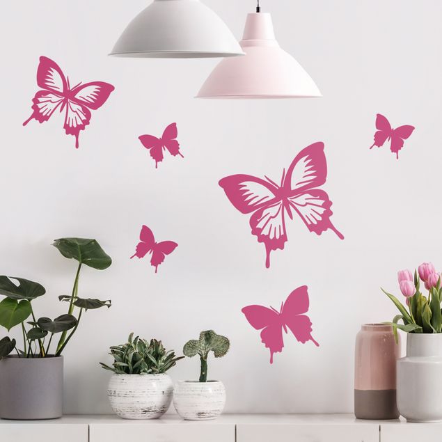 Wallstickers fjärilar Complementery Set Butterflies