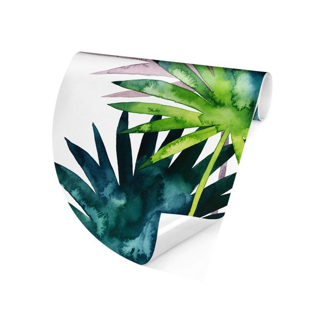 Tapeter modernt Exotic Foliage - Fan Palm