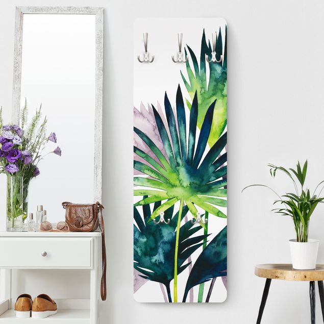 Klädhängare vägg blommor  Exotic Foliage - Fan Palm