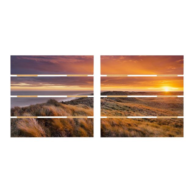Tavlor Rainer Mirau Sunrise On The Beach On Sylt