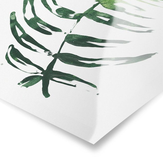 Posters Tropical Leaves Water Color I