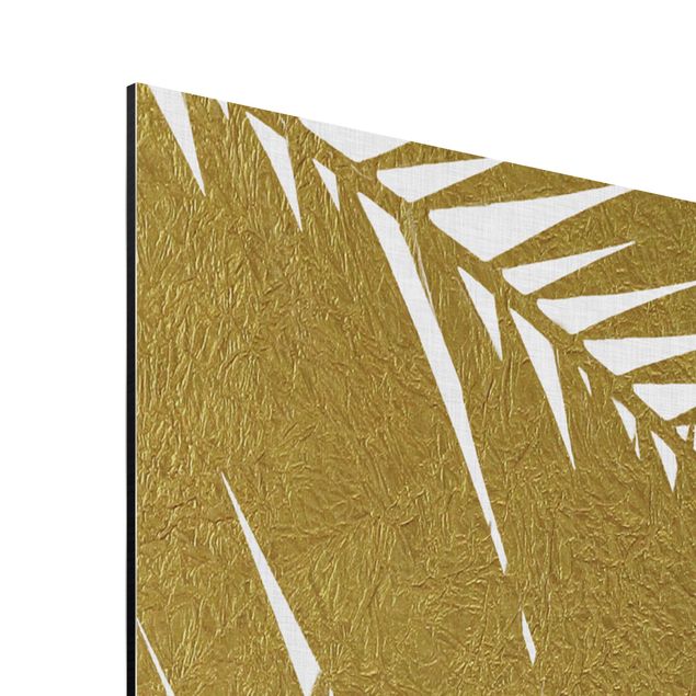 Tavlor konstutskrifter View Through Golden Palm Leaves