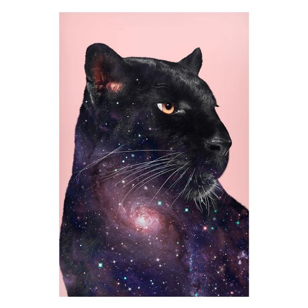 Kök dekoration Panther With Galaxy