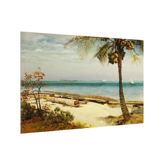 Konstutskrifter Albert Bierstadt - Coast In The Tropics