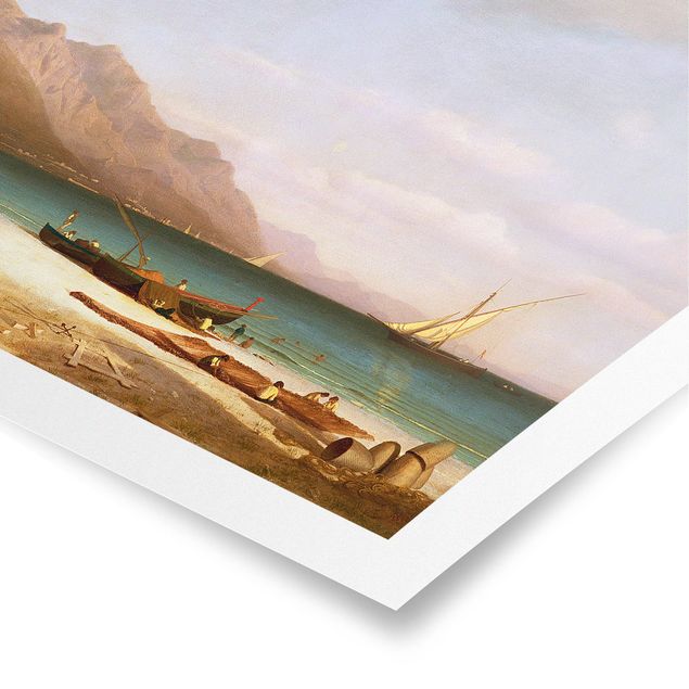 Konststilar Albert Bierstadt - Bay of Salerno