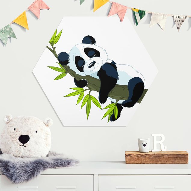 Inredning av barnrum Sleeping Panda