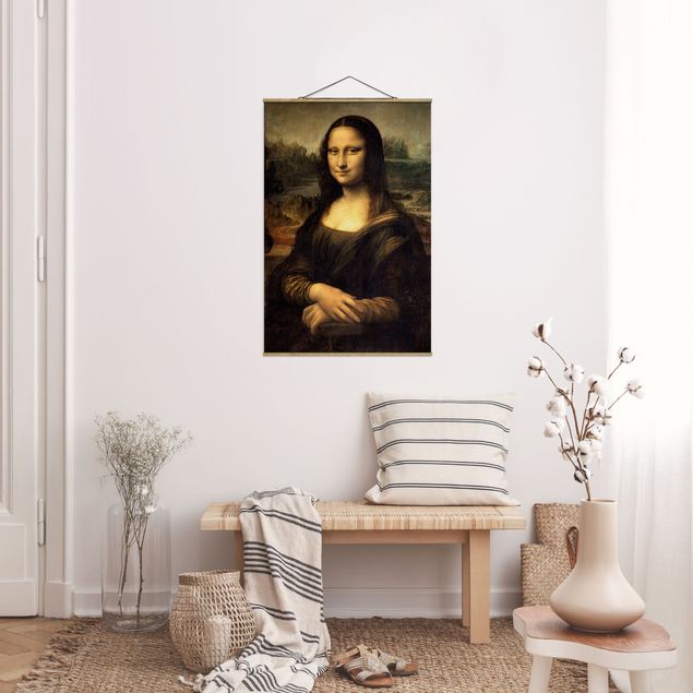 Konstutskrifter Leonardo da Vinci - Mona Lisa