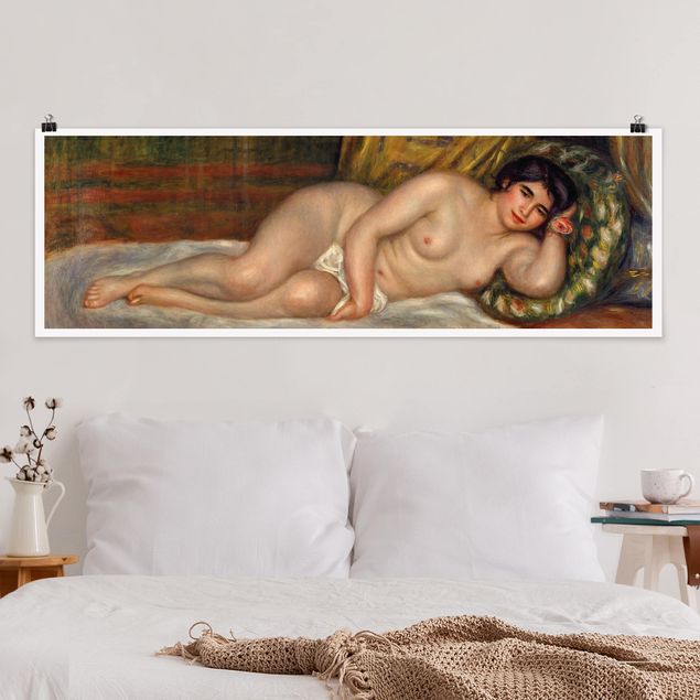 Kök dekoration Auguste Renoir - Lying female Nude (Gabrielle)