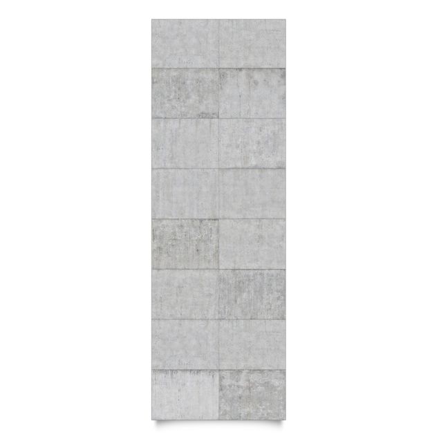 Möbelfolier grått Concrete Brick Look Gray
