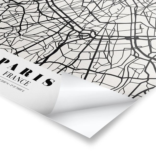 Tavlor Paris City Map - Classic
