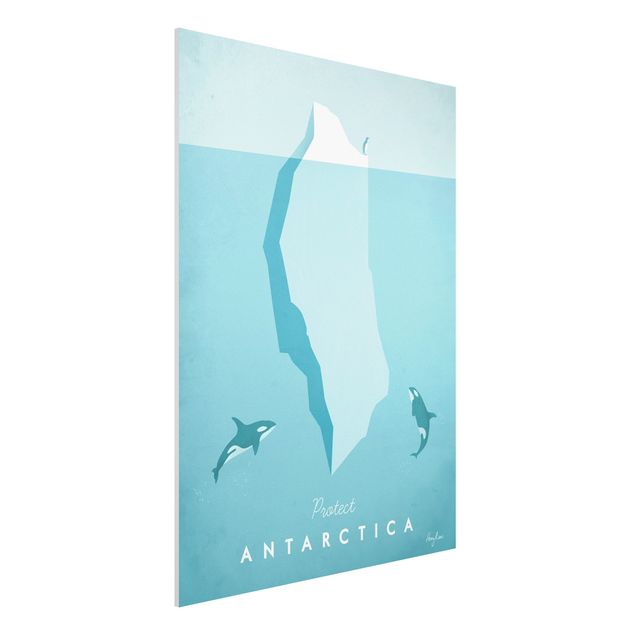 Kök dekoration Travel Poster - Antarctica