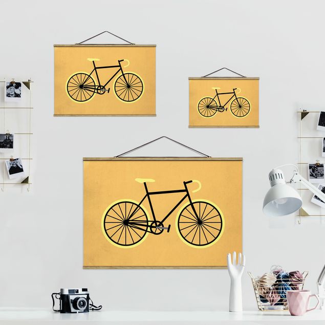Tavlor Kubistika Bicycle In Yellow