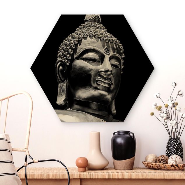Kök dekoration Buddha Statue Face