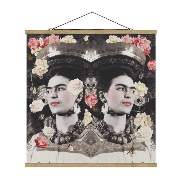 Tavlor blommor  Frida Kahlo - Flower Flood