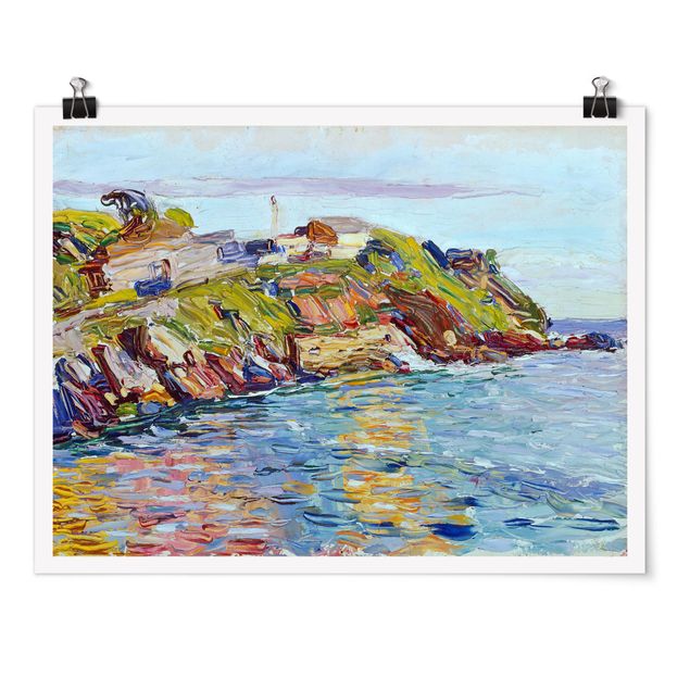Konststilar Wassily Kandinsky - Rapallo, The Bay