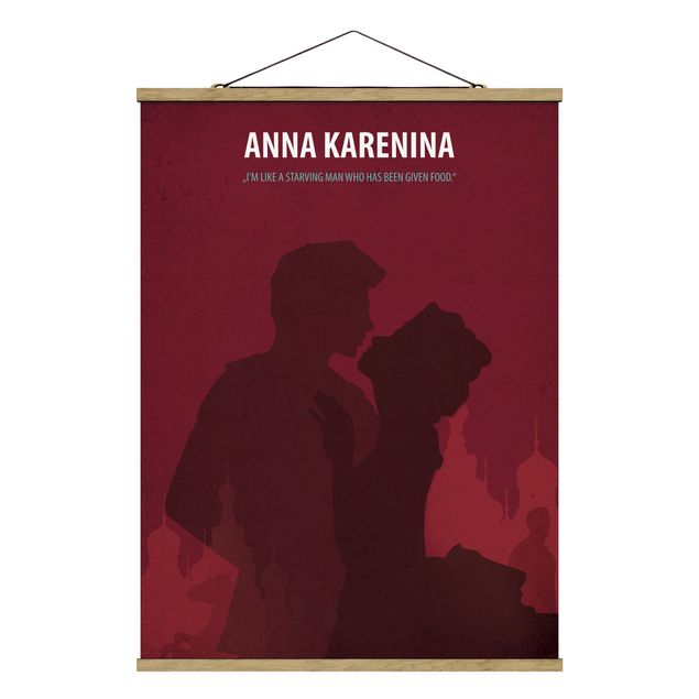 Tavlor abstrakt Film Poster Anna Karenina