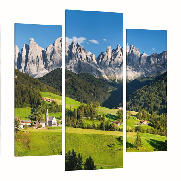 Tavlor bergen Odle In South Tyrol