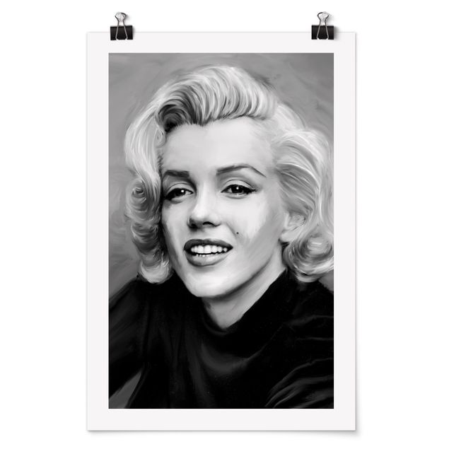 Tavlor porträtt Marilyn In Private