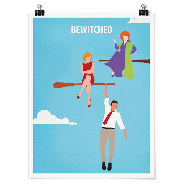 Tavlor porträtt Film Poster Bewitched