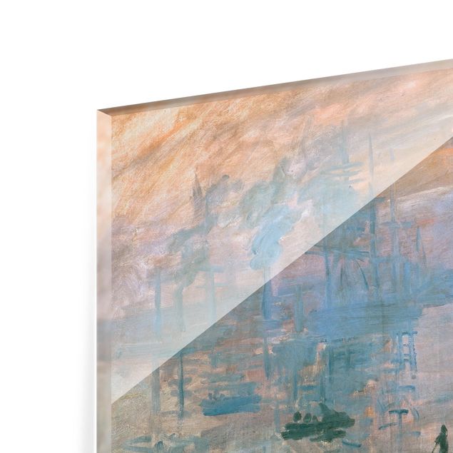 glasskivor kök Claude Monet - Impression