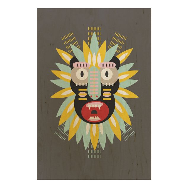 Tavlor muah Collage Ethnic Mask - King Kong