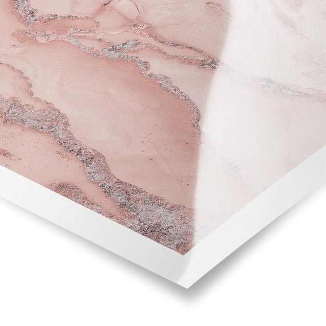 Tavlor Andrea Haase Colour Experiments Marble Light Pink And Glitter