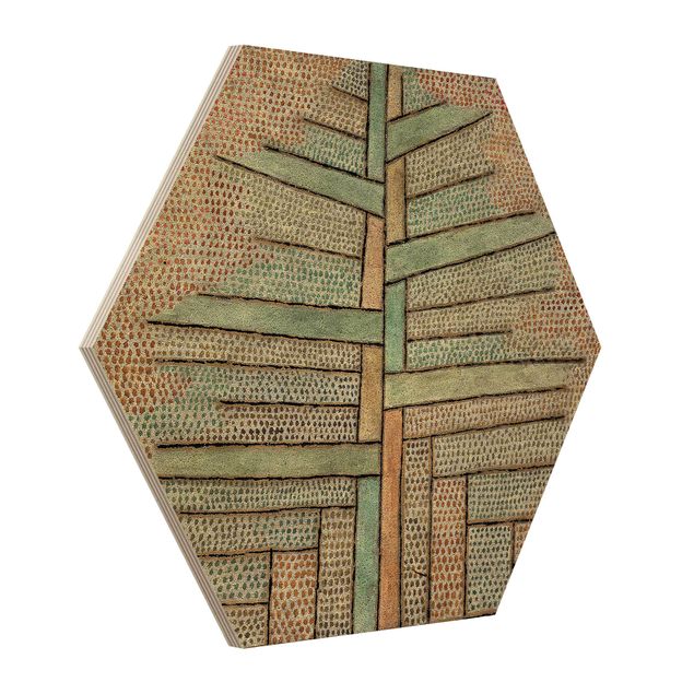 Trätavlor landskap Paul Klee - Pine