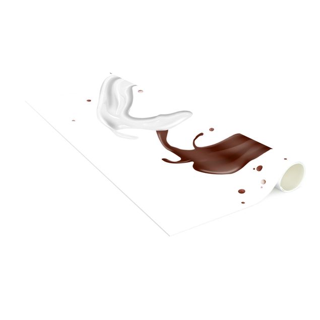 vit matta Chocolate Milk Heart
