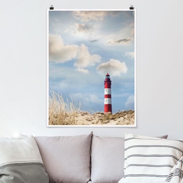 Kök dekoration Lighthouse Between Dunes