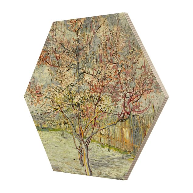 Konststilar Vincent van Gogh - Flowering Peach Trees