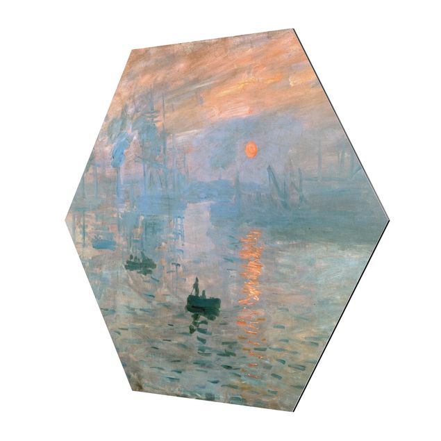 Tavlor konstutskrifter Claude Monet - Impression (Sunrise)