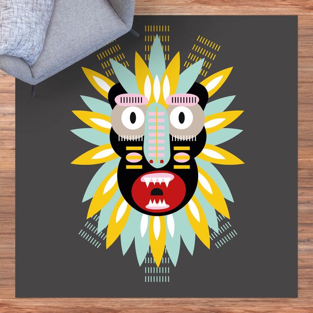 altanmattor Collage Ethnic Mask - King Kong