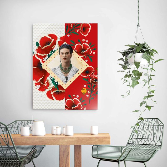 Kök dekoration Frida Kahlo - Poppies