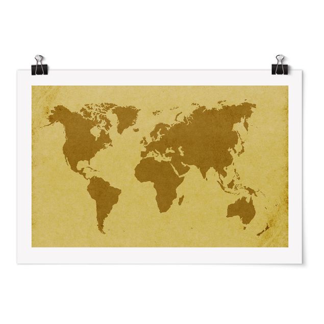 Tavlor världskartor Atlas