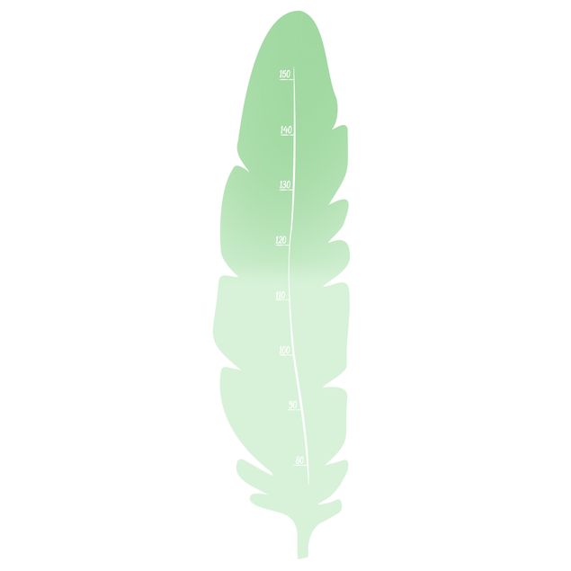 Wallstickers Feather Mint