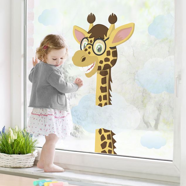 Inredning av barnrum Funny Giraffe