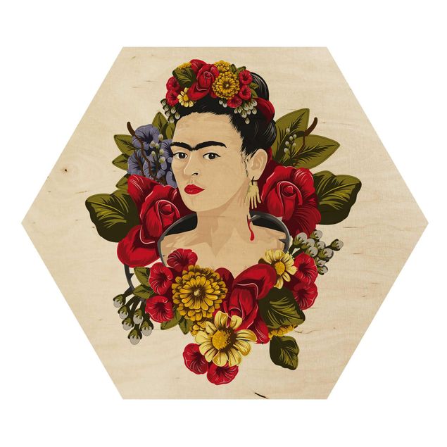 Tavlor Frida Kahlo - Roses