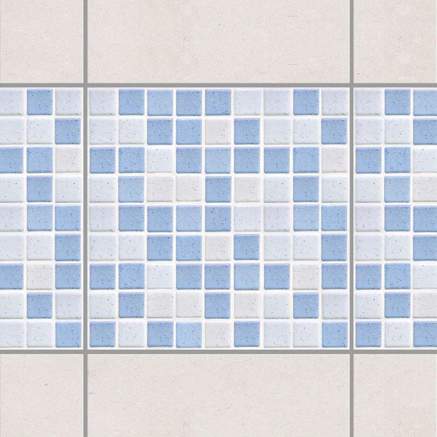 Kök dekoration Mosaic Tiles Light Blue