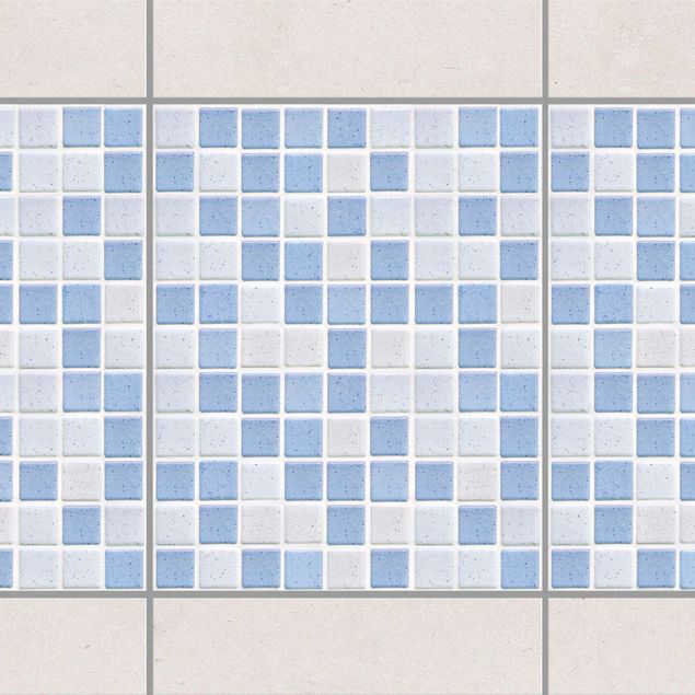 Kök dekoration Mosaic Tiles Light Blue